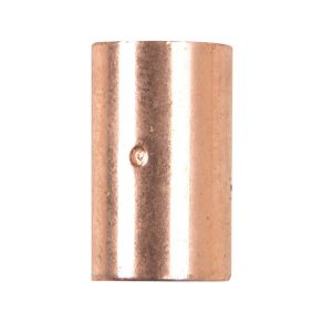 Nibco 1/4 in. Sweat X 1/4 in. D Sweat Copper Coupling with Stop 1 pk