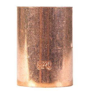 Nibco 1-1/4 in. Sweat X 1-1/4 in. D Sweat Copper Coupling with Stop 1 pk