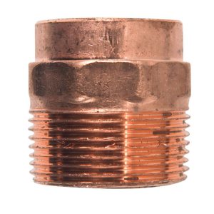 Nibco 1-1/4 in. Copper X 1-1/4 in. D MIP Copper Pipe Adapter 1 pk