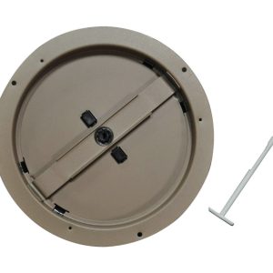 Tru Aire 6 in. H X 6 in. W Powder Coat Brown Steel Ceiling Damper