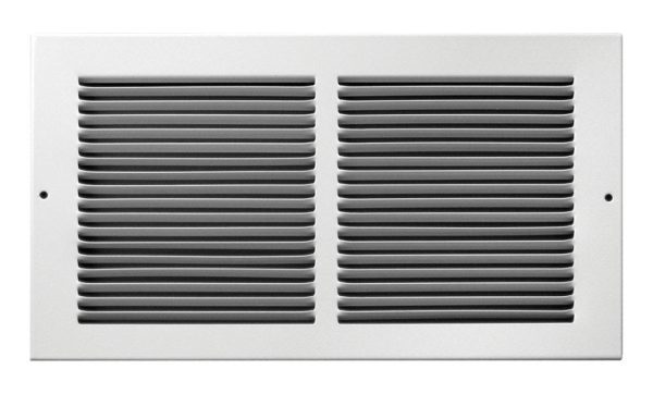 Tru Aire 6 in. H X 12 in. W 1-Way Powder Coat White Steel Air Return Grille