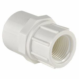 Charlotte Pipe Schedule 40 3/4 in. Slip X 1/2 in. D FPT PVC Pipe Adapter