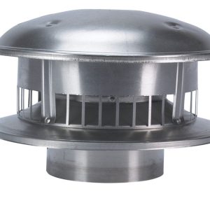 Selkirk 5 in. D Aluminum Stove Pipe Metalbestos Top