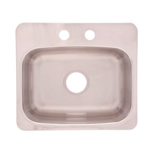 Franke Stainless Steel Dual Mount 19-1/8 in. W X 17 in. L One Bowl Bar Sink