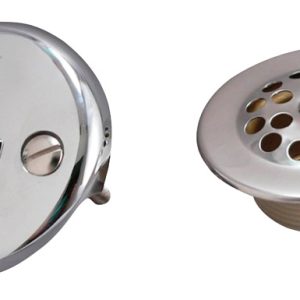 Plumb Pak 1-Handle Polished Chrome Lift N Turn Bath Drain Trim Kit