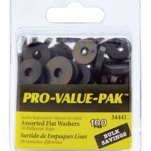 Danco 0.00 in. D Rubber Assorted Washer 100 pk