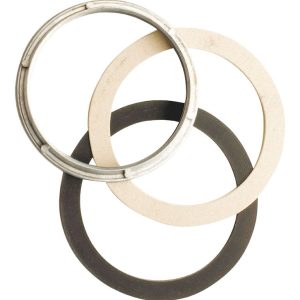 Plumb Pak 3-1/2 in. Natural Chrome Sink Strainer Locknuts