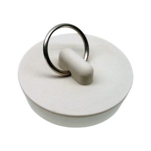 Danco 1-5/8 in. White Rubber Sink Stopper