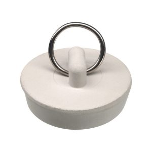 Danco 1-1/2 in. White Rubber Sink Stopper