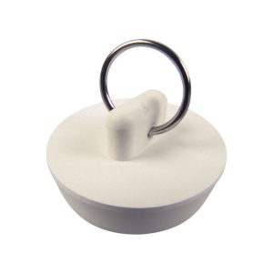 Danco 1-3/8 in. White Rubber Sink Stopper