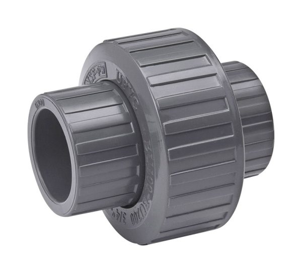 BK Products ProLine Schedule 80 1-1/2 in. Socket X 1-1/2 in. D Socket PVC Union