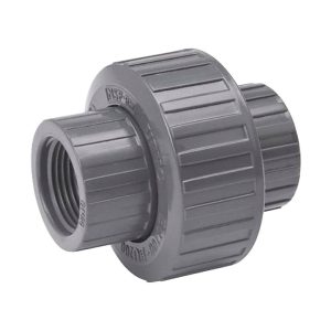 BK Products ProLine Schedule 80 1-1/2 in. FPT each X 1-1/2 in. D Threaded PVC Union