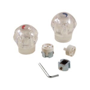 Danco For Universal Clear Bathroom and Kitchen Faucet Handles