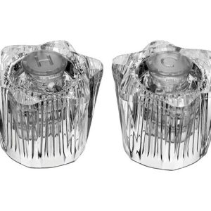 Danco Clear Sink and Tub and Shower Faucet Handles