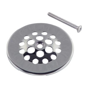 Danco 2-7/8 in. Chrome Steel Shower Drain Strainer