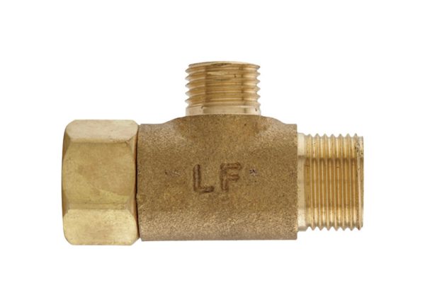 Plumb Pak 3/8 in. Female in. X 3/8 in. D MIP Brass Adapter