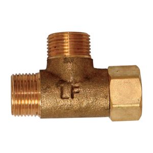 Plumb Pak 3/8 in. Female in. X 3/8 in. D MIP Brass Adapter
