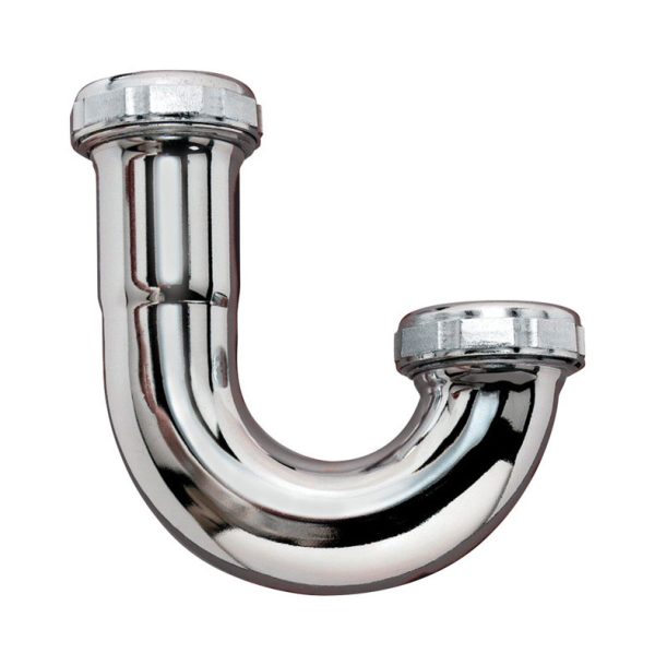 Plumb Pak 1-1/4 in. D Brass J-Bend
