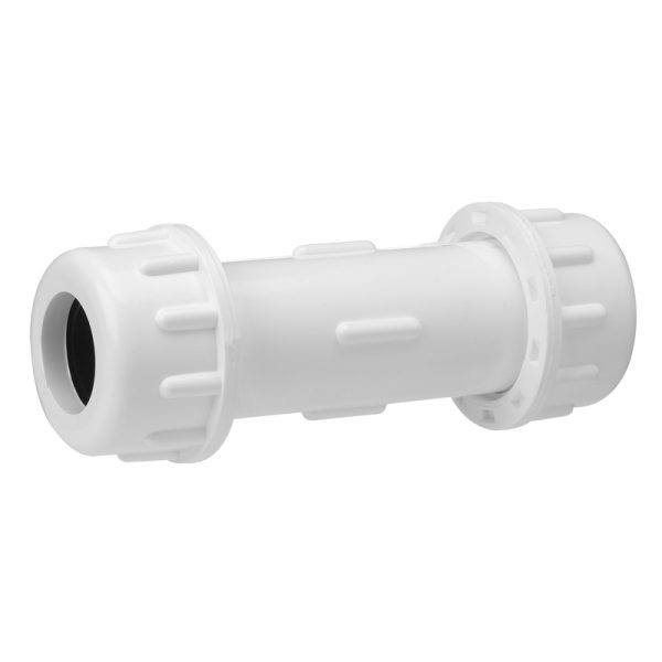 Homewerks Schedule 40 2 in. Compression X 2 in. D Compression PVC Repair Coupling