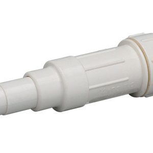 Homewerks Schedule 40 1/2 in. Hub X 1/2 in. D Slip PVC Expansion Coupling