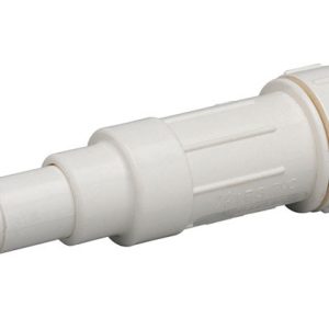 Homewerks Schedule 40 1-1/4 in. Spigot X 1-1/4 in. D Slip PVC 11-3/4 in. Repair Coupling