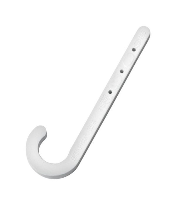 Oatey 3/4 in. to 4 in. in. 4 ft. White ABS CTS J-Hook