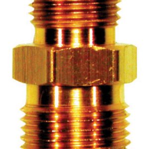JMF Company 3/8 in. Flare X 1/4 in. D Flare Yellow Brass Reducing Union