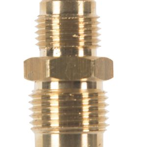 JMF Company 1/2 in. Flare X 3/8 in. D Flare Yellow Brass Reducing Union