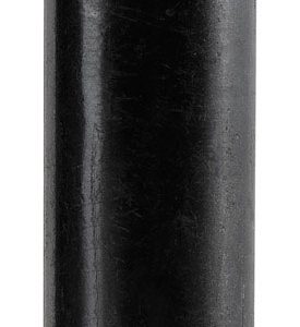 Pipe Decor 1/2 in. MPT Black Steel 6 in. L Pipe Decor Connector