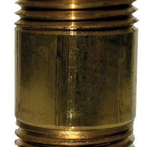 JMF Company 1/4 in. MPT X 1/4 in. D MPT Brass Nipple 2-1/2 in. L