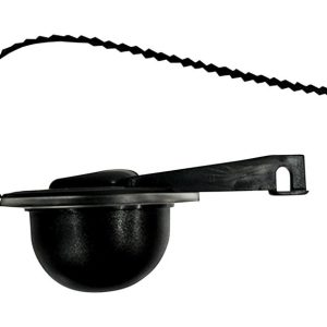 Cato Adjustable Flapper Black Plastic