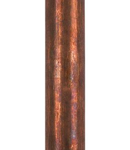JMF Company 1/4 in. MPT Brass Nipple 4-1/2 in. L