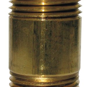 JMF Company 3/8 in. MPT X 3/8 in. D MPT Brass Nipple 6 in. L