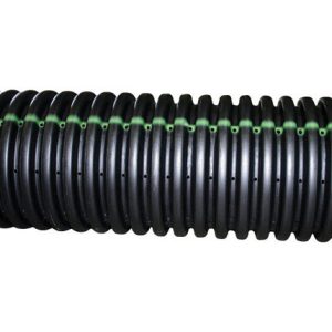Advance Drainage Systems 3 in. D X 10 ft. L Polyethylene Slotted Single Wall Perforated Drain Pipe