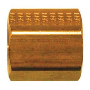 JMF Company 3/16 in. Flare X 3/16 in. D Flare Yellow Brass Inverted Union