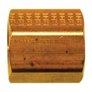 JMF Company 3/8 in. Flare X 3/8 in. D Flare Yellow Brass Inverted Union