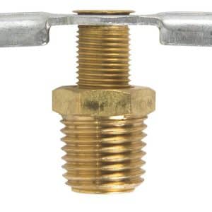 JMF Company 1/4 in. Brass Needle Drain Cock
