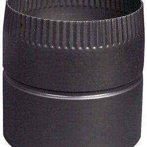 Imperial 8 in. D Steel Stove Pipe Adapter