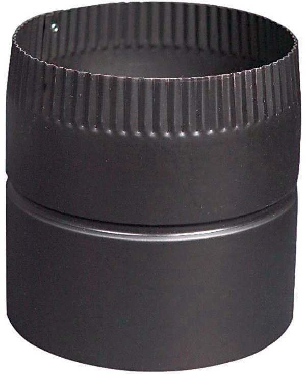 Imperial 8 in. D Steel Stove Pipe Adapter