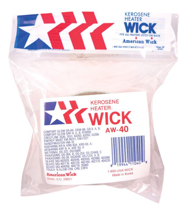 American Wick Kerosene Heater Wick For Comfort Glow GRW8B, GR8X, GR9, GR9A, GRF9, GX9B, GRF9A and GR