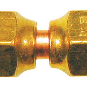 JMF Company 1/2 in. Flare X 3/8 in. D Brass Swivel Flare Connector
