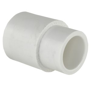 Charlotte Pipe Schedule 40 3/4 in. Slip X 1/2 in. D Slip PVC Coupling