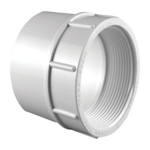 Charlotte Pipe Schedule 40 3/4 in. Slip X 1 in. D FPT PVC Pipe Adapter