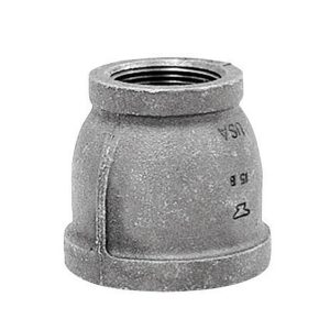 Anvil 1-1/4 in. FPT X 1/2 in. D FPT Black Malleable Iron Reducing Coupling