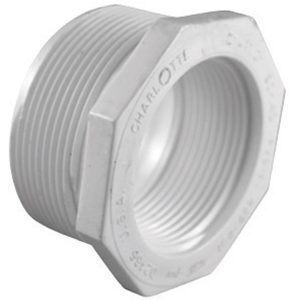 Charlotte Pipe Schedule 40 1 in. MPT X 3/4 in. D FPT PVC Reducing Bushing