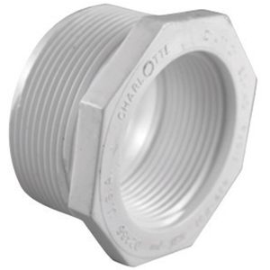Charlotte Pipe Schedule 40 1-1/2 in. MPT X 3/4 in. D FPT PVC Reducing Bushing