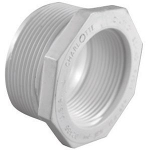 Charlotte Pipe Schedule 40 1-1/2 in. MPT X 1 in. D FPT PVC Reducing Bushing