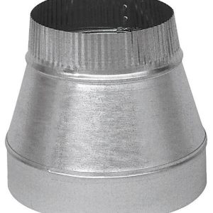 Imperial 7 in. D X 6 in. D Galvanized Steel Furnace Pipe Reducer