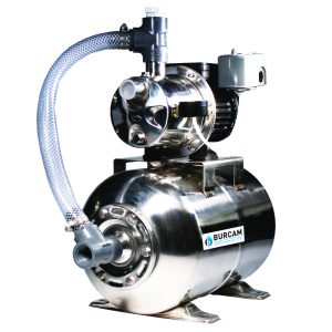 Burcam 3/4 HP 900 gph Stainless Steel Shallow Jet Tank System