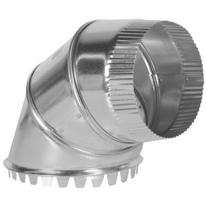 Imperial 6 in. D X 6 in. D Adjustable 90 deg Galvanized Steel Top or Side Take-Off